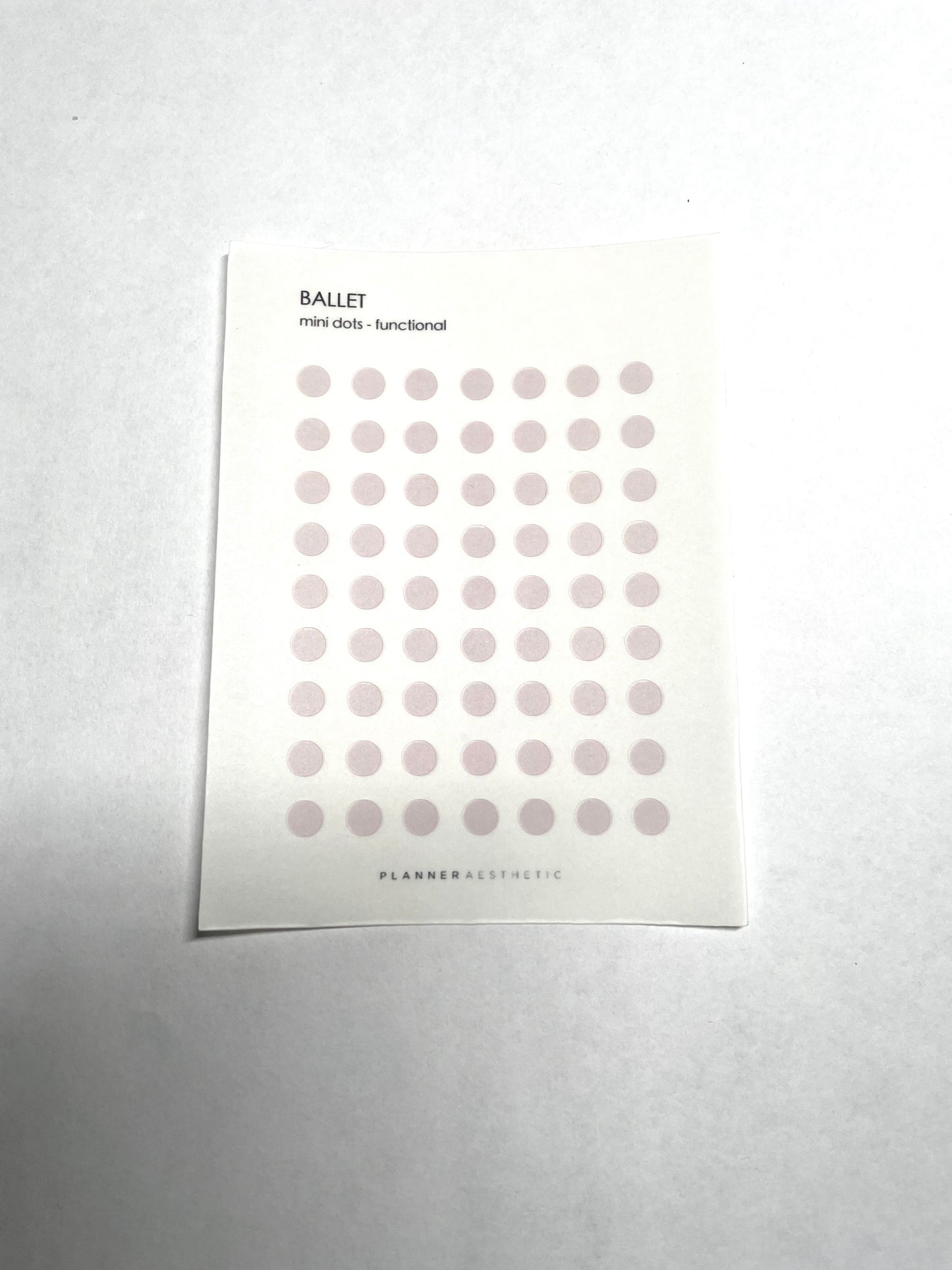 TRANSPARENT MINI DOTS