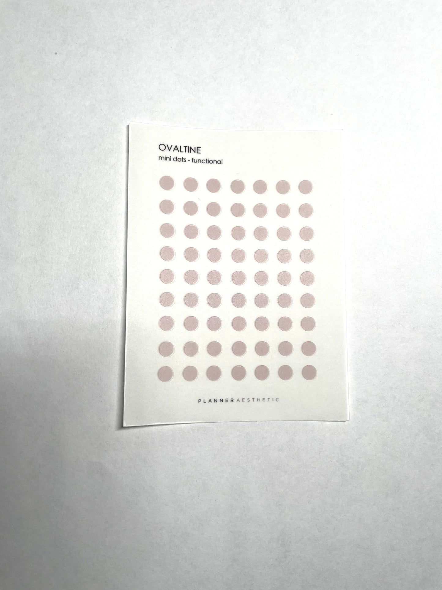 TRANSPARENT MINI DOTS
