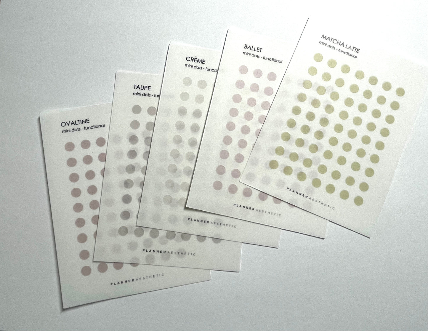 TRANSPARENT MINI DOTS