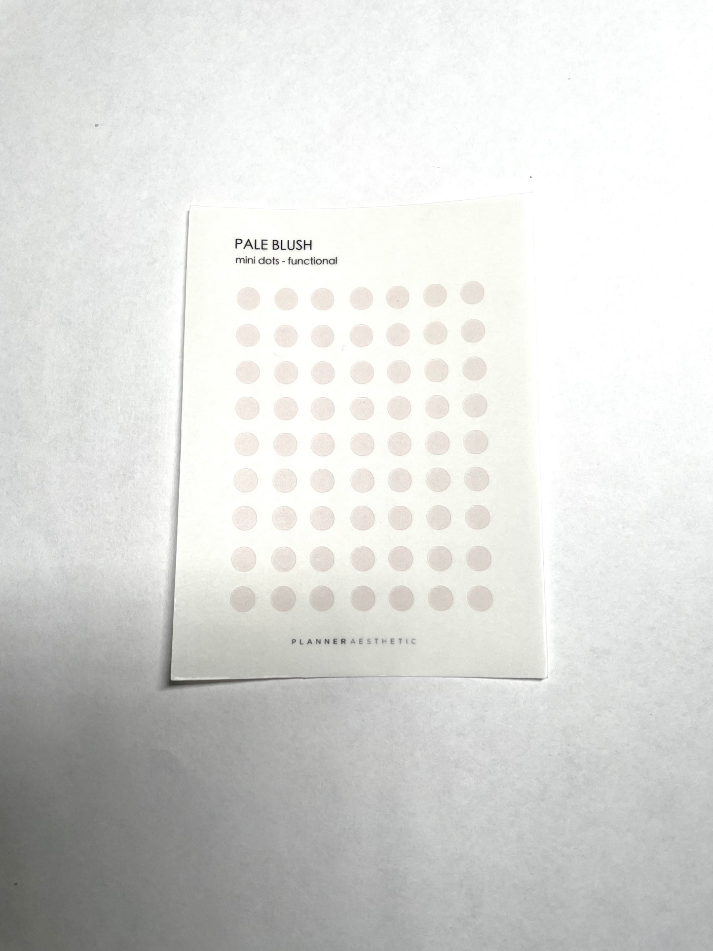 TRANSPARENT MINI DOTS