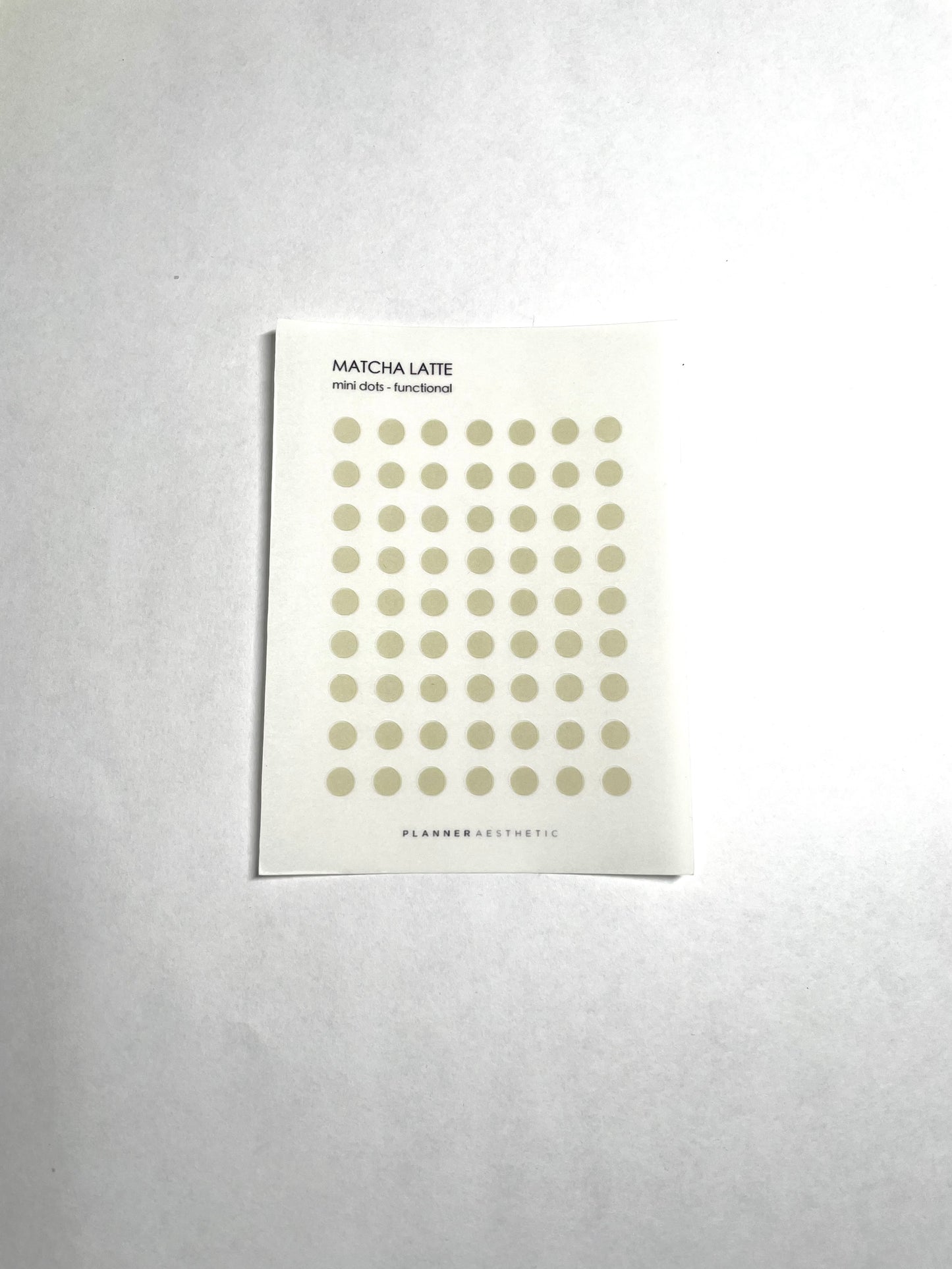 TRANSPARENT MINI DOTS