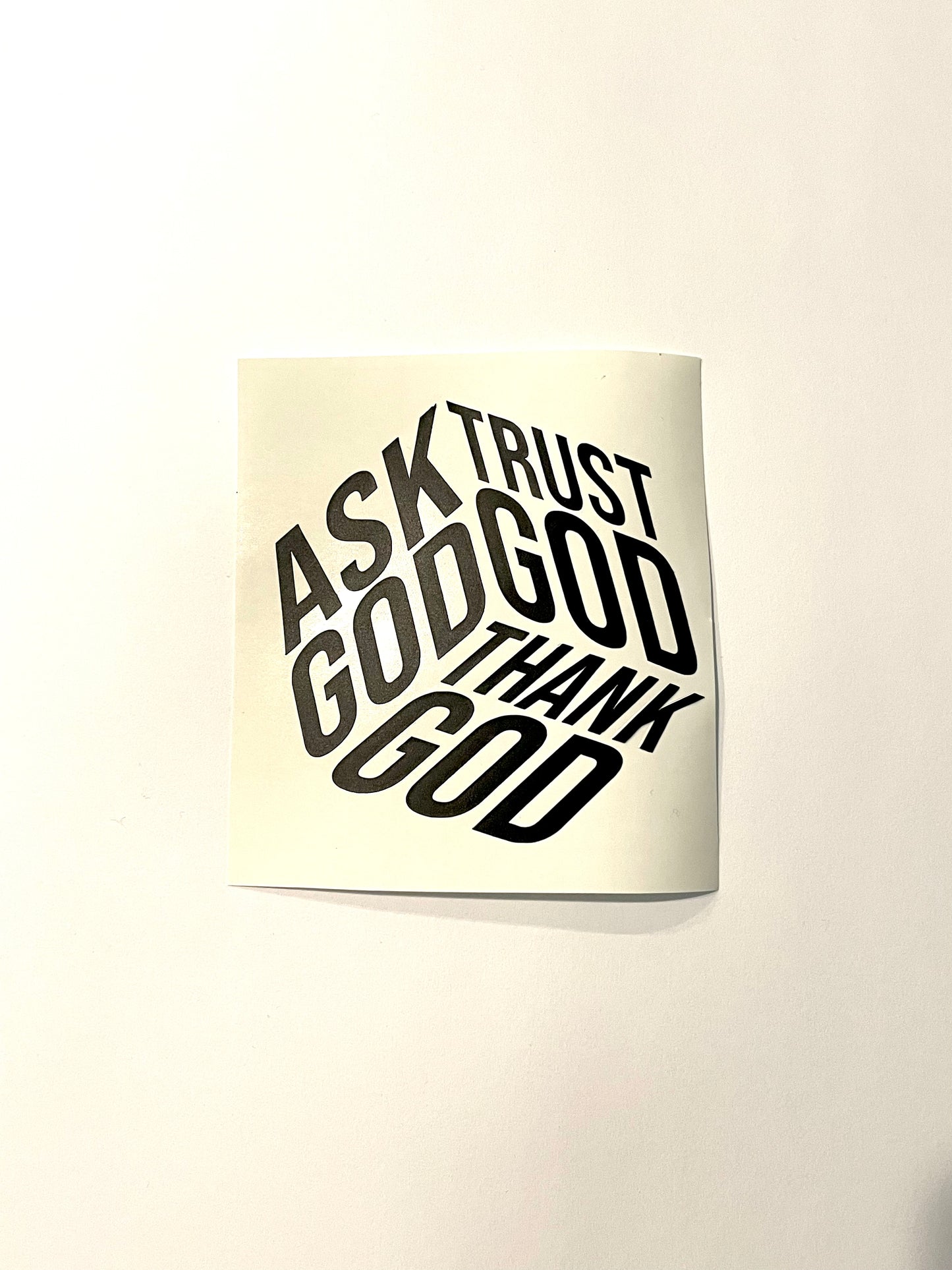 ASK GOD VINYL