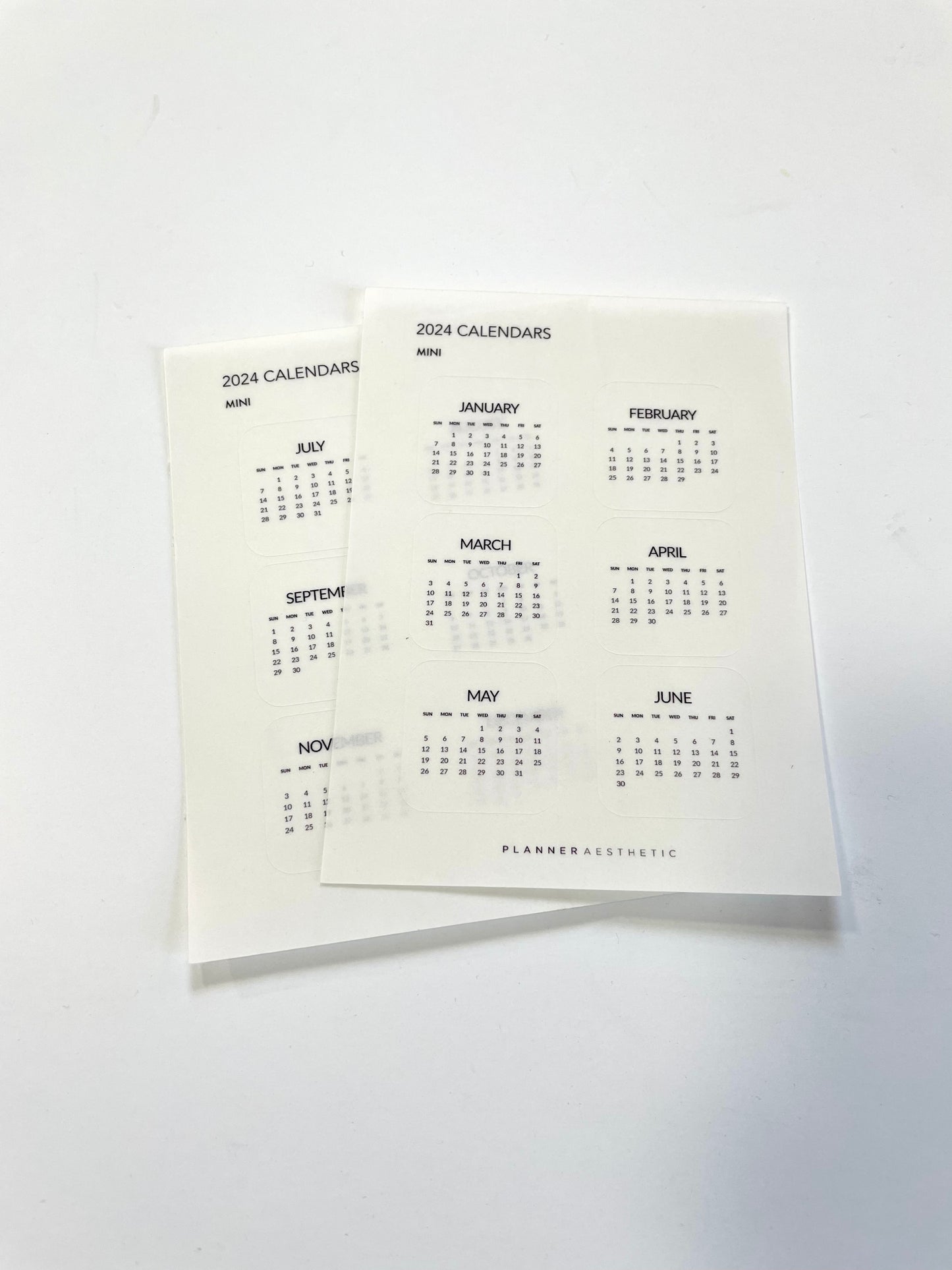 MINI 2024 CALENDARS