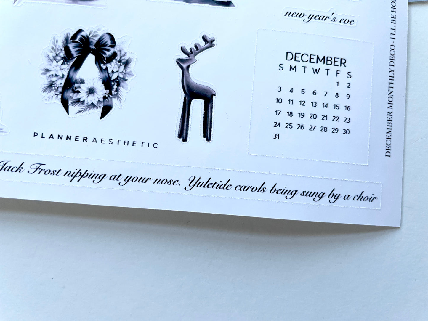 DECEMBER MONTHLY DECO - I'LL BE HOME FOR CHRISTMAS