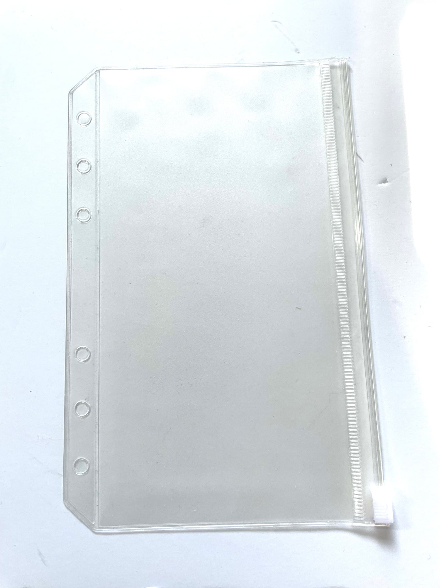 FROSTED ZIP POCKET