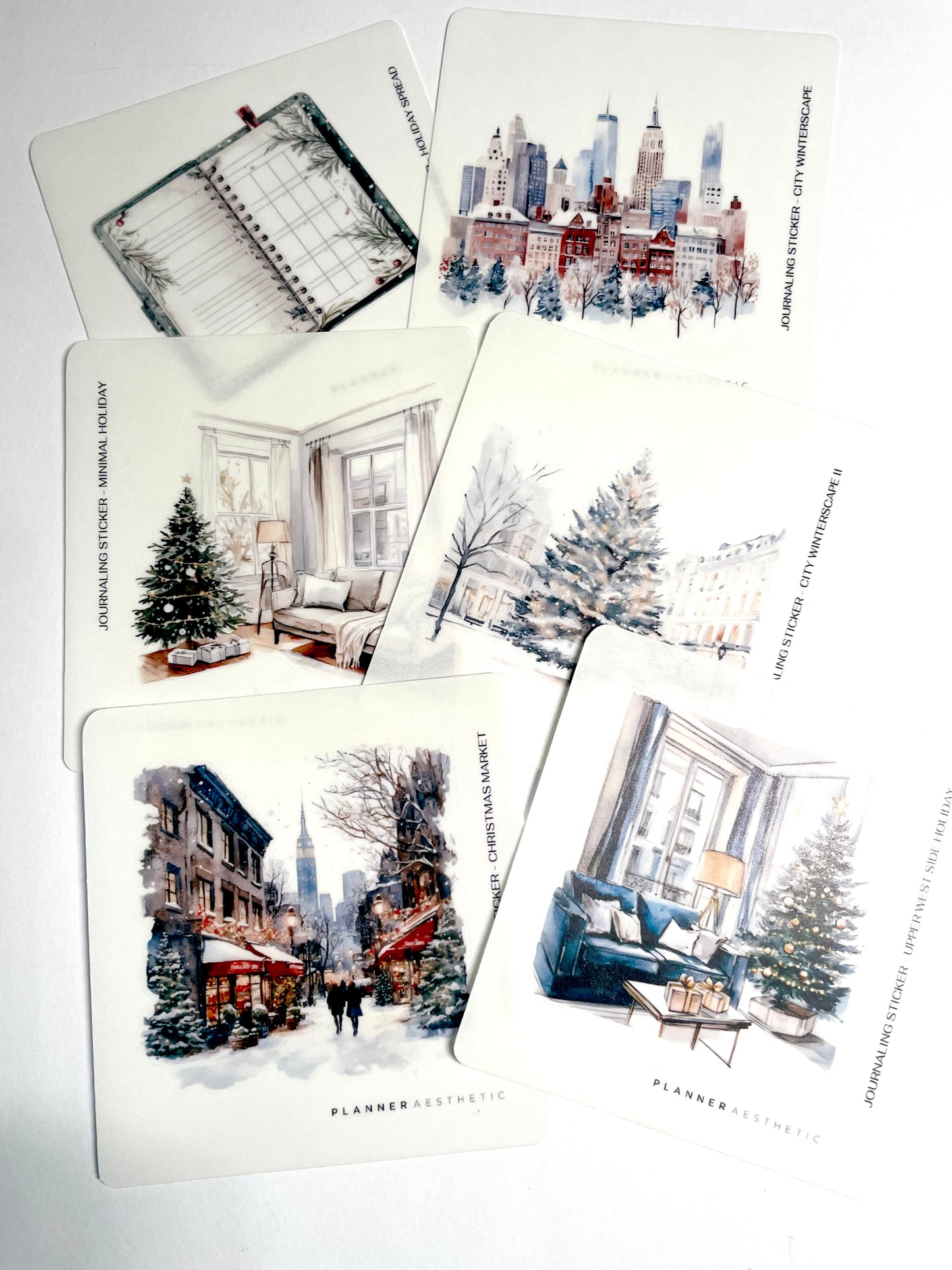 LARGE JOURNALING STICKERS - SEASONS