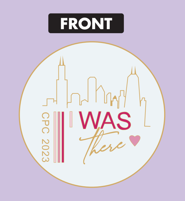 CHICAGO PLANNER CONFERENCE MAGNETIC PIN