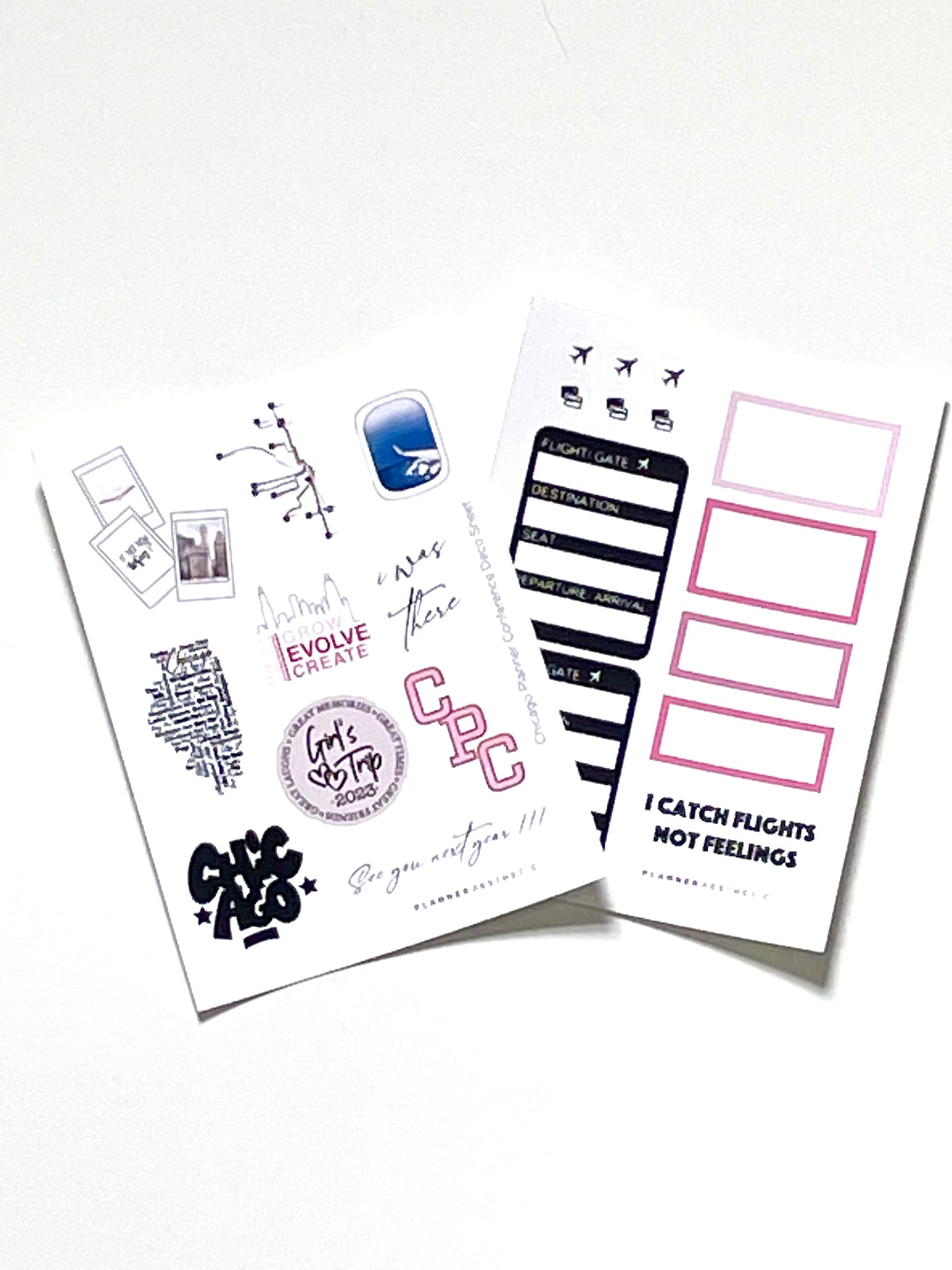 CHICAGO PLANNER CONFERENCE STICKER KIT