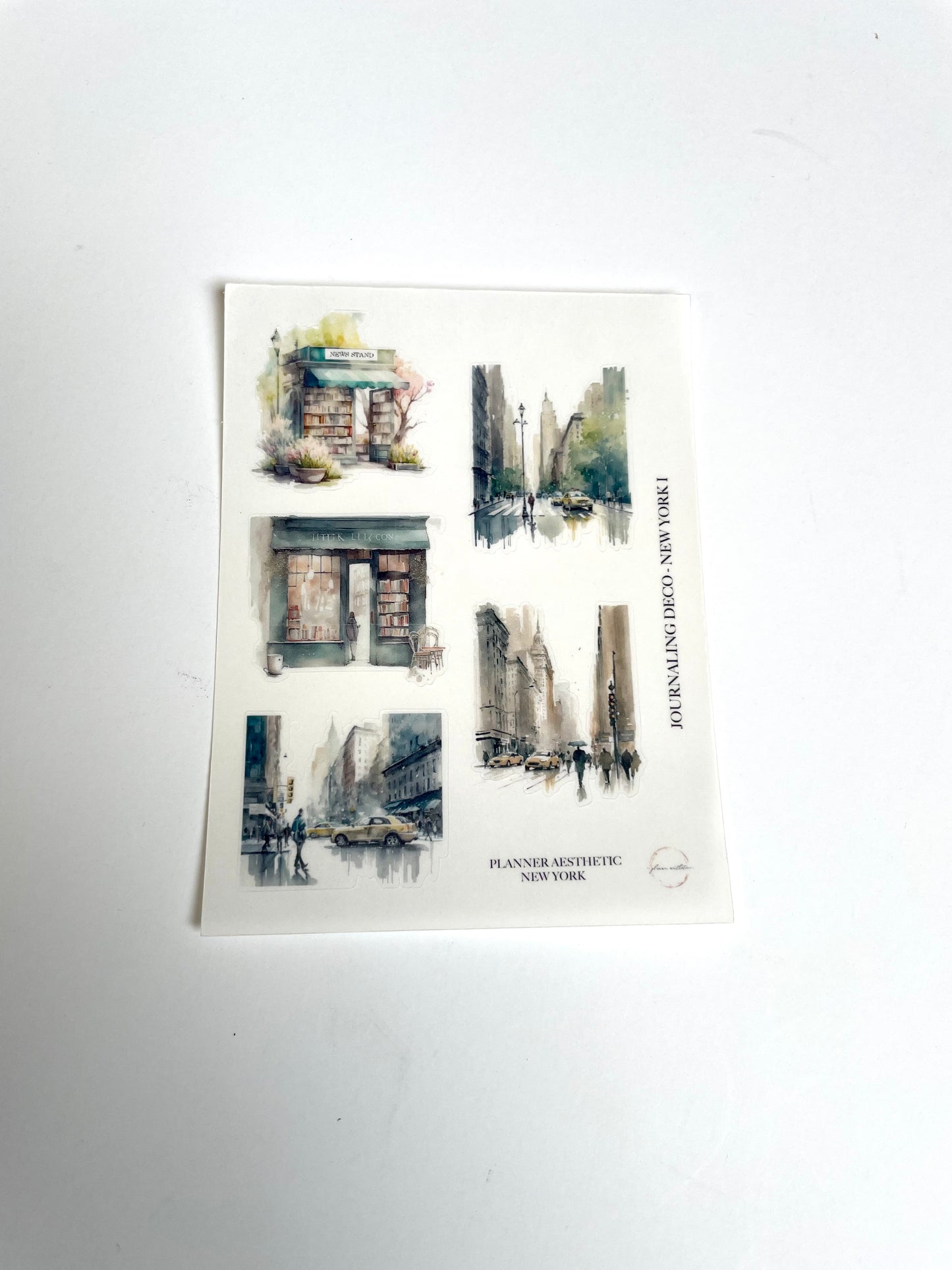 JOURNALING DECO - NEW YORK STATE OF MIND