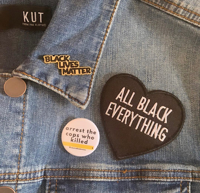 ALL BLACK EVERYTHING FLAIR PATCH