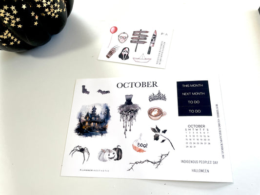 OCTOBER MONTHLY DECO - THRILLER