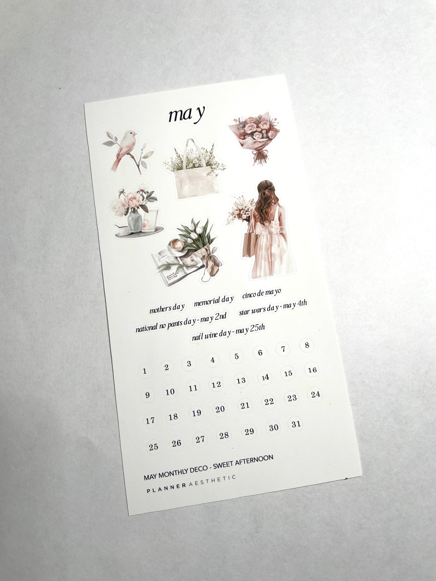 MONTHLY DECO (PAST MONTHS)