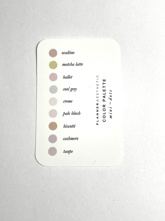 TRANSPARENT MINI DROPS