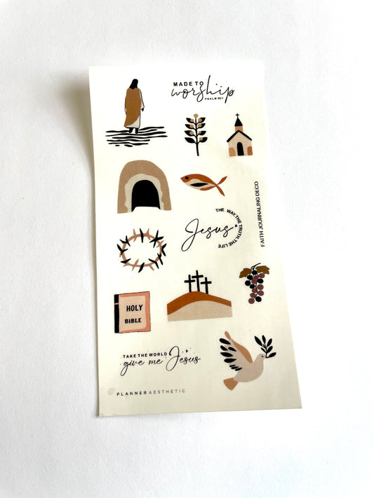 FAITH JOURNALING DECO