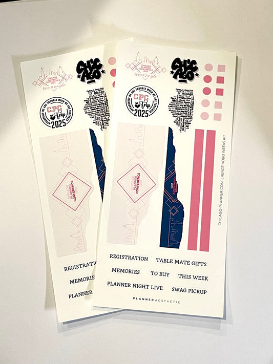CHICAGO PLANNER CONFERENCE HOBONICHI WEEKS MINI KIT