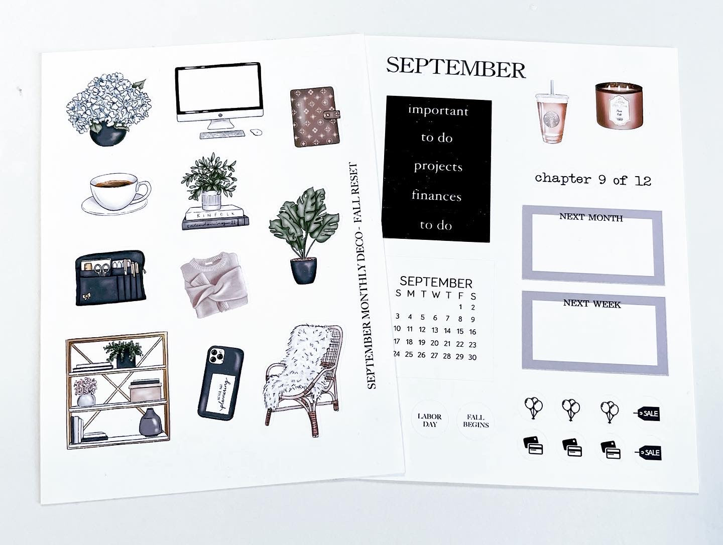 SEPTEMBER MONTHLY DECO - FALL RESET