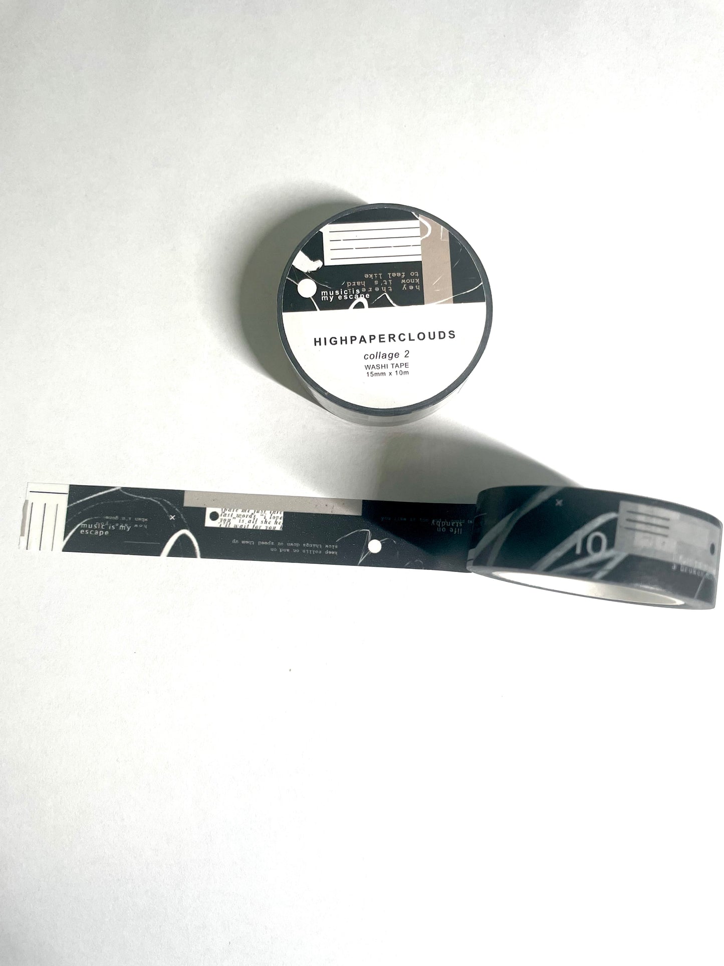 HIGH PAPER CLOUDS COLLAGE WASHI