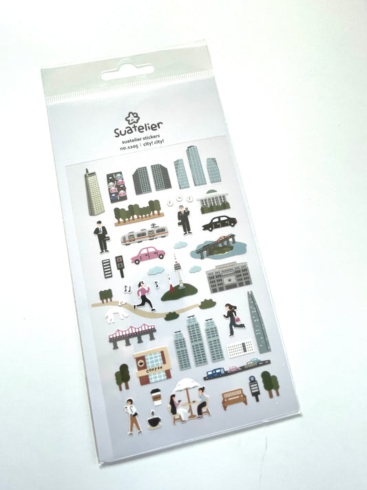 SUATELIER CITY STICKERS
