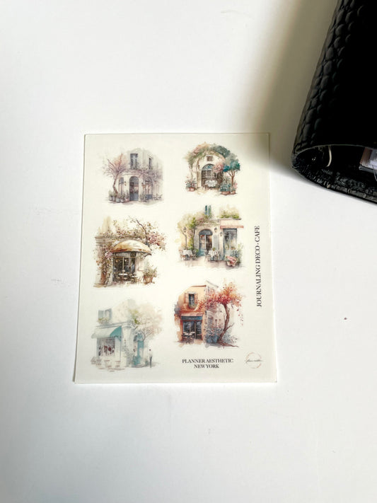 JOURNALING DECO - CAFES