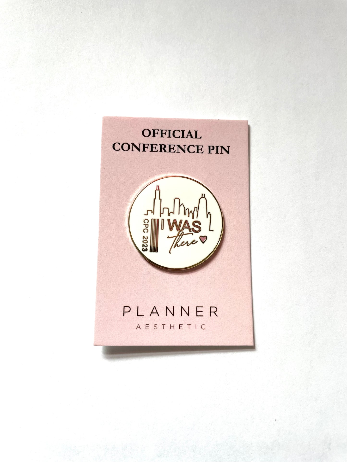 CHICAGO PLANNER CONFERENCE MAGNETIC PIN