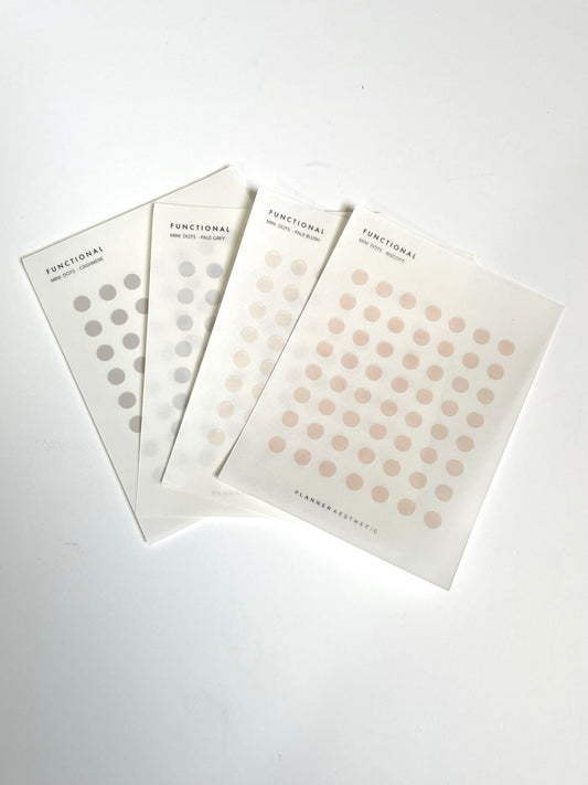 TRANSPARENT MINI DOTS