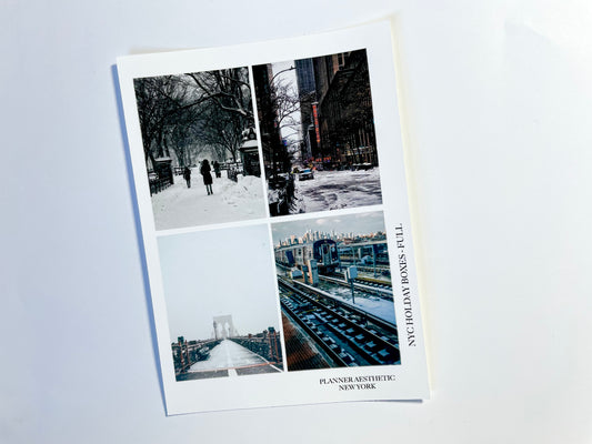 NYC HOLIDAY DECO BOXES