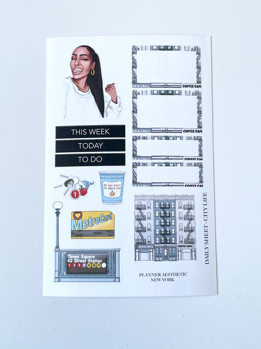 CITY LIFE DAILY SHEET